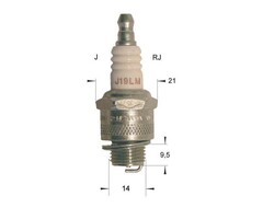 Bougie J19LM voor Grasmaaier, Zitmaaier, Frontmaaier, Briggs & Stratton, Honda Kawasaki, Tecumseh motor Sprint, Classic, Quantum, Europe, Max en iC Motor onderdeel