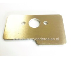 Inlaatpakking - plaat voor Dolmar PB7660.4, Makita EB7660TH, PB 76604, 4-takt Bladblazers, carburateurpakking voor PB76604, Makita EB 7660 TH, onderdeel inlaatdichting, inlaat pakking, dichting, carburator, pakking tussen luchtfilterhuis en Carburateur