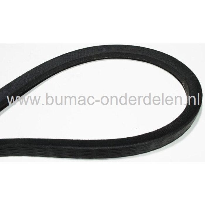 V snaar voor Aandrijving van Trilplaat, Hogedrukreiniger, Waterpomp, Tuinfrees, Veegmachine, aandrijfsnaar SPA snaar zitmaaier, rijaandrijving, versnellingsbak, hydrostaat, maaidek - maai messen aandrijving Tuintrekker  - Copy