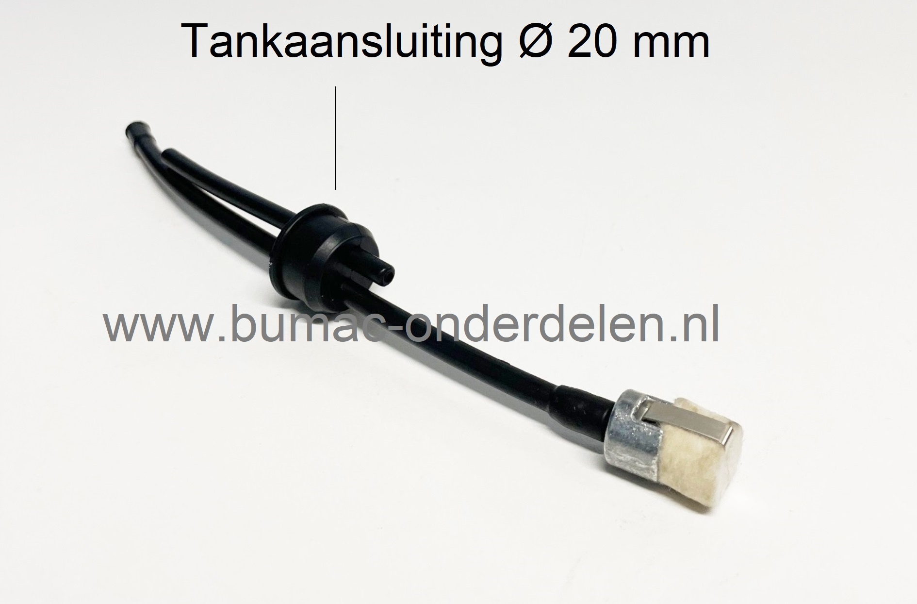 Benzineslang met doorvoerrubber en retourslang voor Komatsu - Zenoah, chinese 38-41cc kettingzagen,  motorzaag,  heggenschaar, bosmaaier, multitool, G3800, brandstofslang, benzineleiding, G 3800, onderdeel