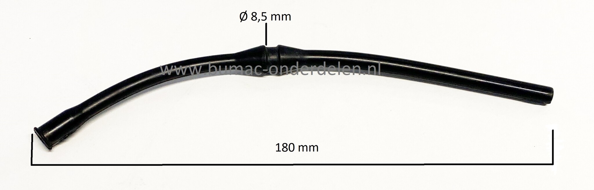 Brandstofslang voor Komatsu  Zenoah kettingzaag, motorzaag, G4500, G5800, benzineslang, brandstof leiding, G 4500, G 5800, onderdeel