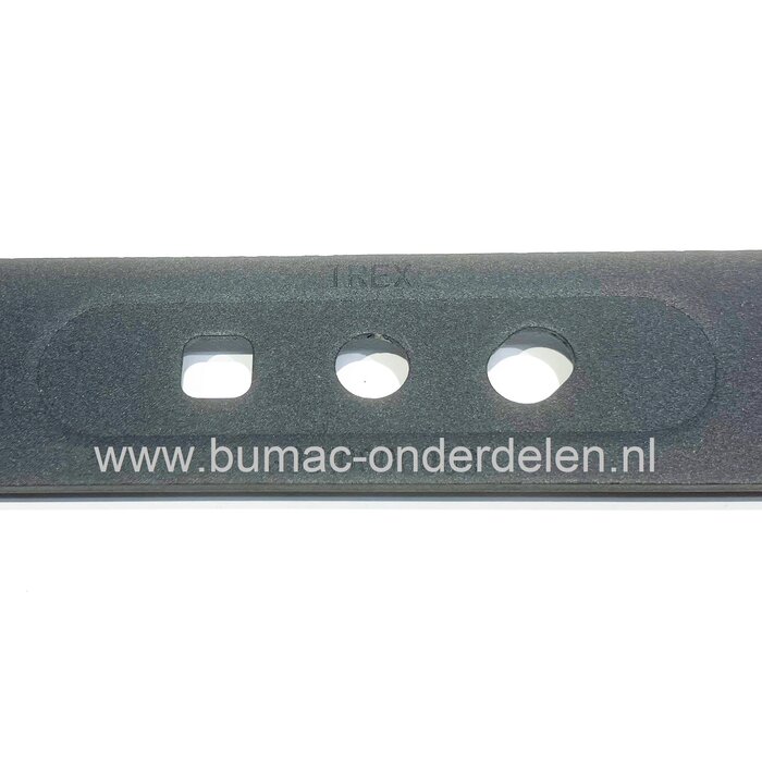 Maaimes 45,7 cm voor Trex Loopmaaiers, Grasmaaiers, Gazonmaaiers, Duwmaaiers Maai Mes G46PB, G46SHLB, onderdeel