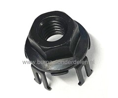 Moer M8 voor bevestiging zaagblad Husqvarna, Jonsered kettingzaag, 225, 240, 330, 340, 435, 436, 536, T535, T536, T540XP, T542, 545G, 560XPG, 550XPG, 562XPG, 572XP, 555, 556, 545, 565, CS2258, CS2252, CS2253, CS2253HW, CS2260WH, onderdeel