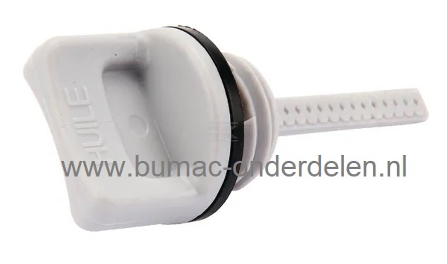 Oliepeilstok met afdichtingsrubber voor Honda GX22, GX31, GX35, GX35N motor met horizontale krukas op aggregaat, waterpomp, tuinfrees, houtversnipperaar, generator, cart, trilplaat, GX 22, GX 31, GX 35, GX 35 N, olie peilstok met afdichting, onderdeel