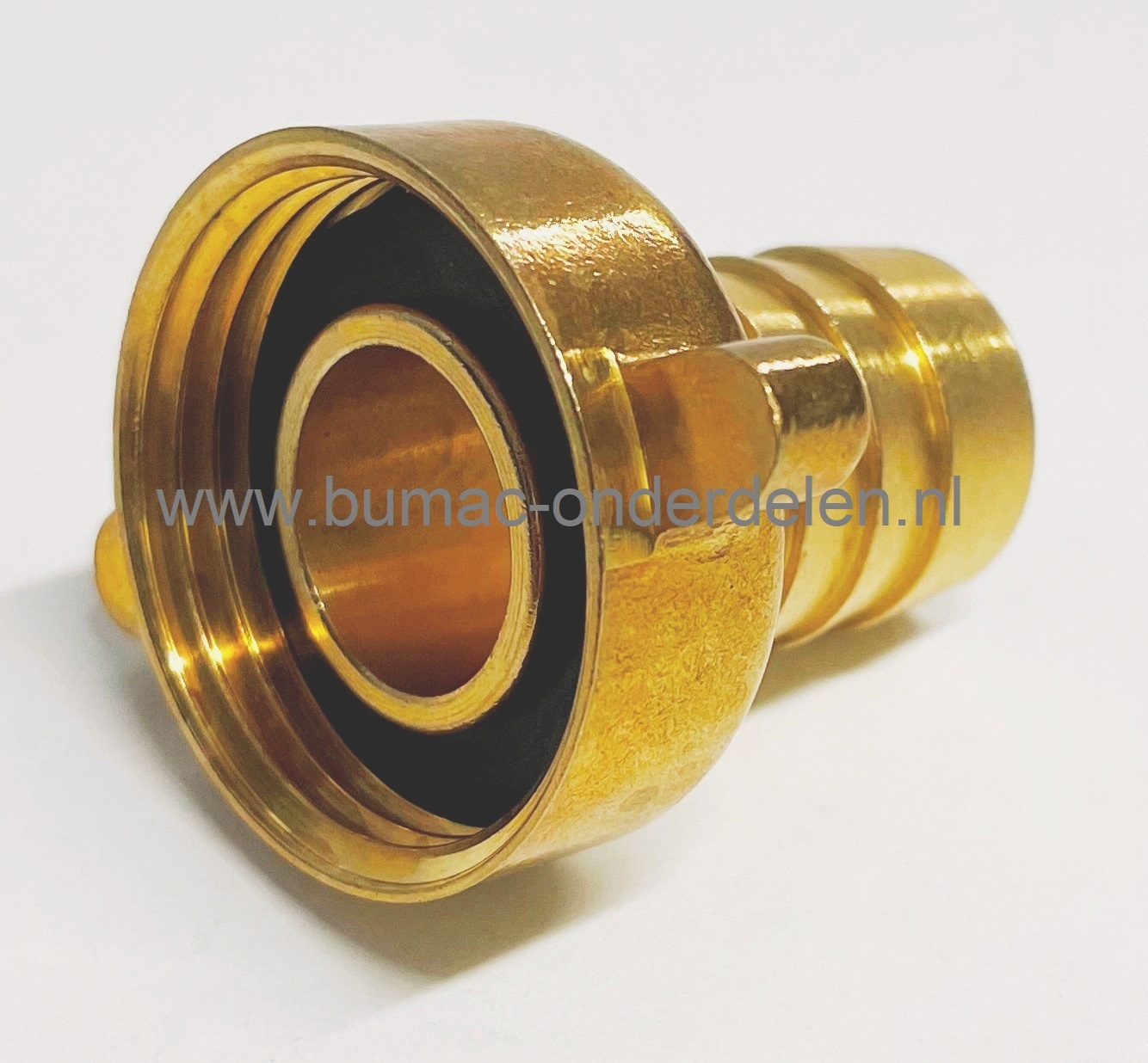 Slangkoppeling slangtule 3/4 Inch met schroefaansluiting 3/4 Inch,  Geka slangpilaar,  slang aansluitstuk voor GK schroefkoppeling, Tule 3/4 Inch, GEKA messing slangpilaar, slangtule, schroefbaar aansluitstuk voor kraan, onderdeel