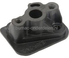 Inlaatspruitstuk voor Stiga, Alpina, Castelgarden, Mountfield, bladblazer, bosmaaier, strimmer, trimmer, B33D, BJ335D, BJ336, BJC335, BJC336, BS34D, CB34D, GB34, M34D, MB3302, MBC326, MBCP32E, SB33D, SB34D, TB34D, XB34D, inlaatpijp, onderdeel