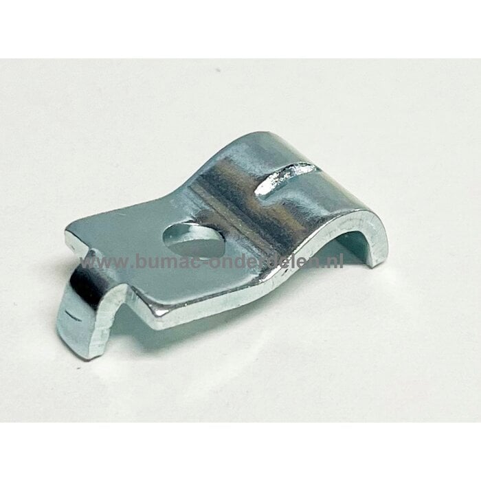 Kabelklem voor aanspannen van gaskabel bij grasmaaiers, zitmaaiers, frontmaaiers, grasmachines, gazonmaaiers, bevestiging voor bedieningskabels, kabelklem voor chokekabel, onderdeel