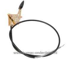 Gaskabel voor MTD, Wolf, Yardman, Cubcadet, White, zitmaaier, tuintrekker, Zero Turn maaiers, Scooter Pro, Minirider 76SD, 14P92RD, 14P96SD, 420/30, CC114TA, chokekabel, bedieningskabel, Minirider 76 SD, 14 P 92 RD, 14 P 96 SD, 420/30, CC 114 TA, onderdee