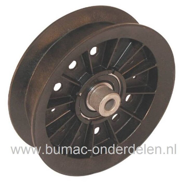 Poelie HUSQVARNA - MURRAY - NOMA - YARDPRO Zitmaaier voor Aandrijving Maaidek 38" - 39" - 40" - 42" - 43" - 46", Riemschijf - Pouly - Aandrijfschijf