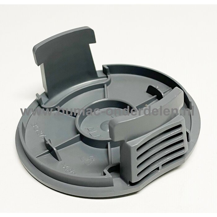 Deksel voor strimmer van Bosch Easygrasscut18, Easygrasscut23, trimmer, accutrimmer, beschermkap draadspoel, spoeldeksel, Easygrasscut 18, Easygrasscut 23, onderdeel