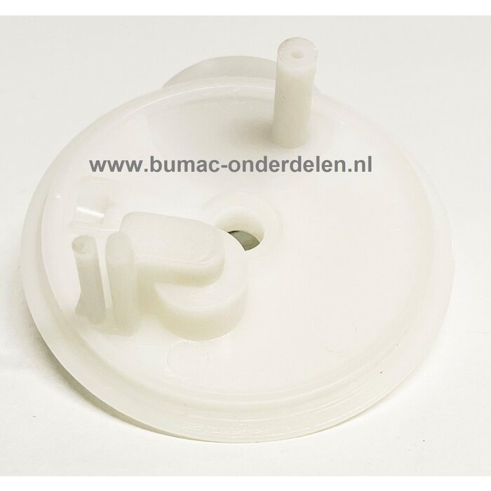 Primer met deksel voor motoren van chinese oorsprong Loncin, LT, Trexx op grasmaaier, veegmachine, aggregaat,  hakselaar, verticuteermachine, primer met houder, balg, opvoerpomp, onderdeel