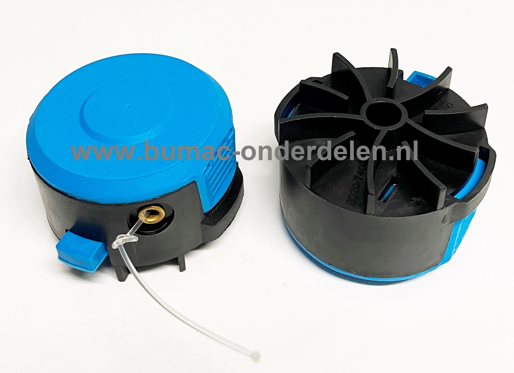 Draadspoel voor Mac Allister strimmers, trimmers MAC MGTP18L en andere chinese modellen, spoel, maaidraad, MG TP 18L, onderdeel