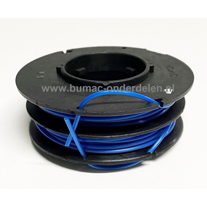 Duo draadspoel voor Gardena trimmer, strimmer, Turbotrimmer 350 Duo, 400 Duo, 450 Duo L, Trimmersense 450 Duo, 530 Duo L, draadcasette, trimmerspoelen , spoel, onderdeel