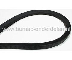 V snaar voor aandrijving van zitmaaier, frontmaaier, tuintrekker, zeroturnmaaier, aandrijfsnaar, rijaandrijving, versnellingsbak, hydrostaat, maaidek - maai messen aandrijving wielen, messen, onderdeel