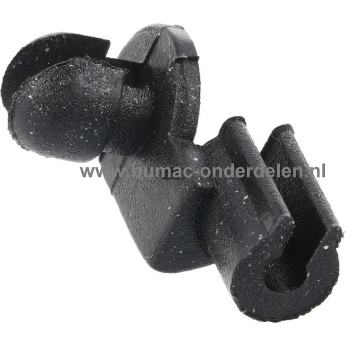 Chokestang houder voor Loncin motoren op trilplaat, tuinfrees, aggregaat, veegmachine, verticuteermachine, hakselaar, hoogwerker, generator, houtversnipperaar, grasmaaier, LC1P65FE,  LC1P65FE2, V200, LC1P65FEB, LC1P65FE2B, chokehendel, chokestang klem
