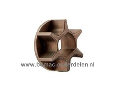 Aandrijftandwiel 1/4 - 6 tands voor Archer elektrische kettingzagen, accusnoeizagen, accu snoeizagen, aandrijf tandwiel, kettingtandwiel, A1758E, A 1758 E, onderdeel