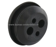 Doorvoerrubber Stiga, CastelGarden, Alpina, Mountfield  heggenschaar, bosmaaier, trimmer, bermmaaier, door voer rubber, BGPRO35DB, BK27E, BK35E, BK43ED, BK45E, BK53ED, BKE27, BKE35, BKE45, PRO33G, SBC645K, SBK27, SBK35, SBK45, SGT627K, onderdeel