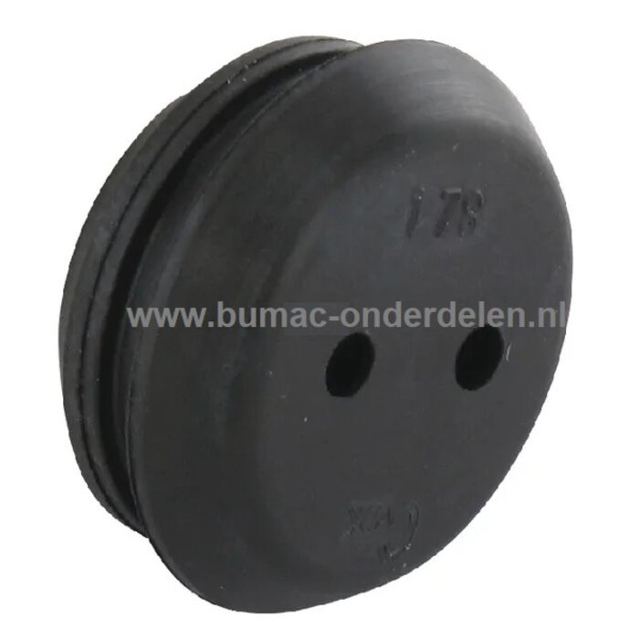 Doorvoerrubber Stiga, CastelGarden, Alpina, Mountfield  heggenschaar, bosmaaier, trimmer, bermmaaier, door voer rubber, BGPRO35DB, BK27E, BK35E, BK43ED, BK45E, BK53ED, BKE27, BKE35, BKE45, PRO33G, SBC645K, SBK27, SBK35, SBK45, SGT627K, onderdeel