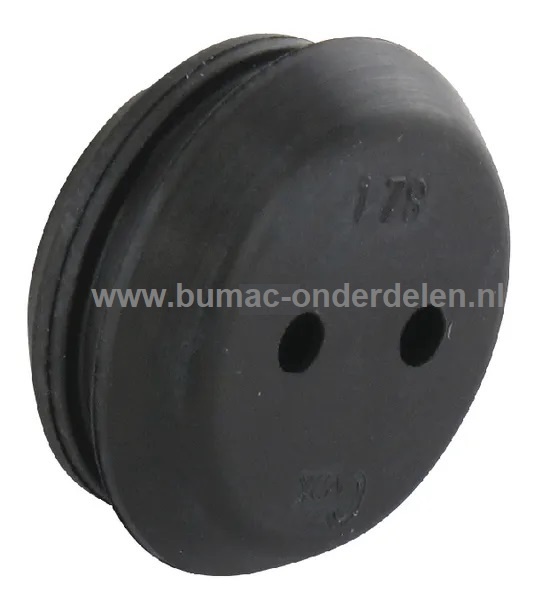 Doorvoerrubber Stiga, CastelGarden, Alpina, Mountfield  heggenschaar, bosmaaier, trimmer, bermmaaier, door voer rubber, BGPRO35DB, BK27E, BK35E, BK43ED, BK45E, BK53ED, BKE27, BKE35, BKE45, PRO33G, SBC645K, SBK27, SBK35, SBK45, SGT627K, onderdeel