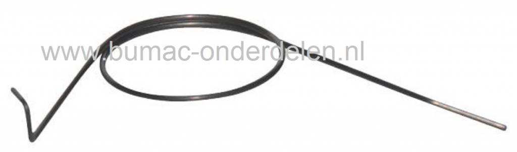 Retourveer Starterpal Kettingzaag HUSQVARNA 61 - 66 - 77 - 266 - 268 - 272 - 281 - 288 - 298 - 362 - 365 - 371 - 372 - 385 - 390 - 394 - 395 - 480 - 570 - 575 - 576 - 3120, Starterpal Retour Veer Jonsered - Partner - McCulloch