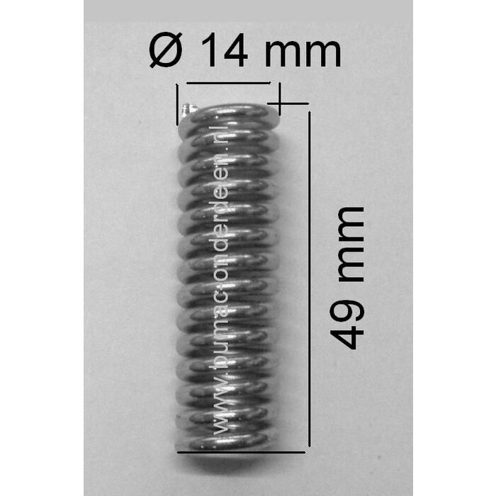 Dempveer voor Stihl Kettingzaag MS171 - MS181 en MS211, Veer Trillingsdemper - Anti Vibratie Rubber - Demp Veren Stihl Kettingzaag - Motorzaag, onderdeel