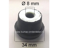 Trillingdemper voor Stihl 050 - 051 - 075 - 076 - TS50 - TS510 - TS760 Motorzaag, Kettingzaag, Bandenslijper, Motorslijper, Doorslijper, Vibratiedemper, Ophangrubber, Trillingsdemper, Anti Vibratierubber, Viking
