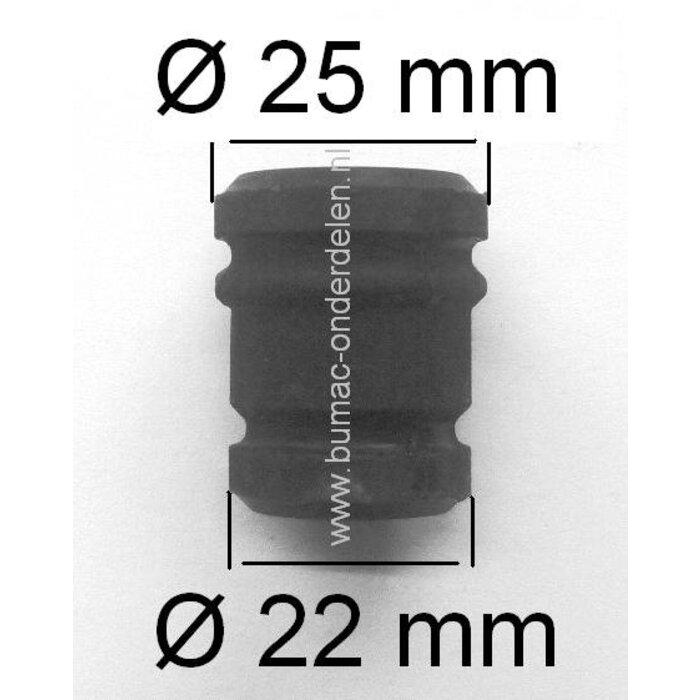Anti Vibratie Rubber STIHL 017 - 018 - 019T - MS170 - MS180 - MS190T - MS191T - MS270 - MS280 Kettingzaag - Motorzaag, Trillingsdemper - Ophangrubber - Vibratiedemper - Trillingdemper