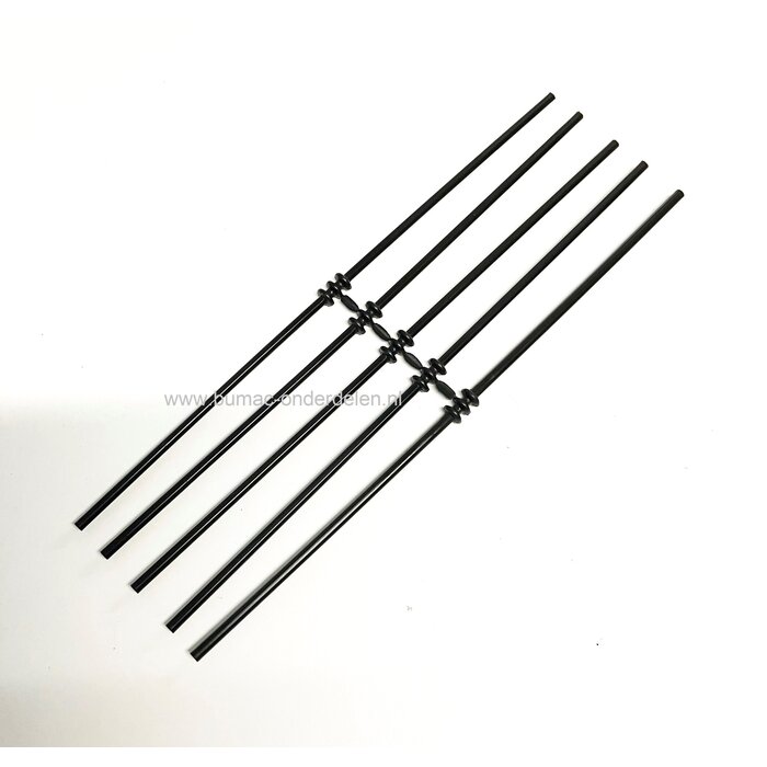 Versnipperdraad - Shredderdraad voor Flymo - Husqvarna Bladblazers, Garden Vac 1500 Plus, 1600 Plus, 1800 Turbo, 2200 Turbo, 2500 Turbo, Set van 5 Stuks