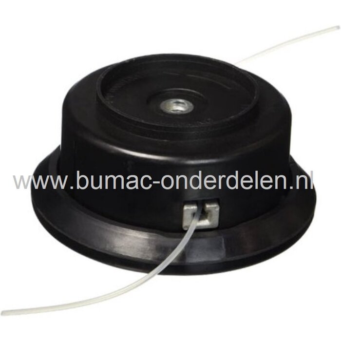 Maaikop voor Scheppach bosmaaier, kantenmaaier, trimmer, strimmer, BCH2600, BCH3300, GFS33, MFH3000, MFH3300, draadkop, draadcassettes, maaidraad, spoelen, BCH 2600, BCH 3300, GFS 33, MFH 3000, MFH 3300, onderdeel