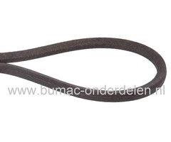V snaar mesaandrijving voor Toro Time cutter SS5000, SS5060, MX5075T zeroturnmaaiers met 50 inch - 127 Cm zijuitworp maaidek, aandrijfriem voor messen, onderdeel zero turn maaiers