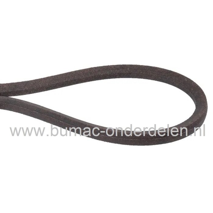 V snaar mesaandrijving voor Toro Time cutter SS5000, SS5060, MX5075T zeroturnmaaiers met 50 inch - 127 Cm zijuitworp maaidek, aandrijfriem voor messen, onderdeel zero turn maaiers