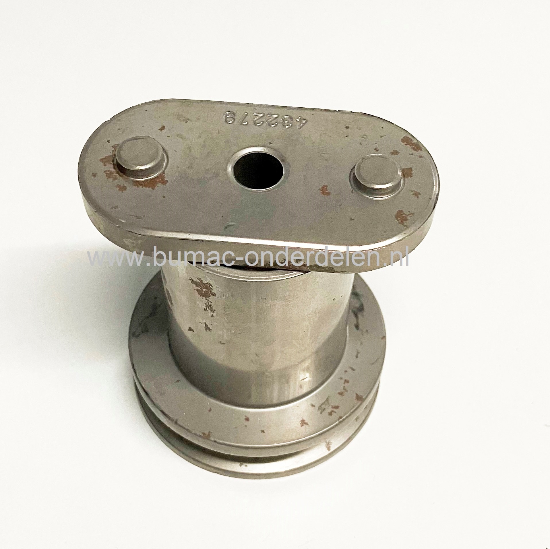 Meshouder voor Husqvarna, Jonsered, Partner, Mcculloch, Rally, Bestgreen grasmaaiers Meshouder met v snaar poelie voor Edition, BM53, LM2153, M53-160, M6553, P53-190, PP6553, R53, REN6553, onderdeel