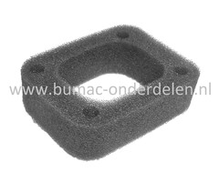 Luchtfilter voor Husqvarna, Jonsered, bladblazer, 132HBV, BV32, schuimfilter, onderdeel, 132 HBV, BV 32