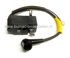 Ontsteking voor Dolmar PS4605 en PS5105, Makita DCS4630, DCS5030 en EA5000 Kettingzaag, Electrische ontsteking, Ontstekingsspoel voor Kettingzagen, Motorzagen van Dolmar PS-4605, PS-5105 en Makita DCS-4630, DCS-5030 en EA-5000, Electrische ontsteking, Bob