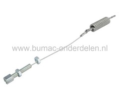 Koppelingskabel CASTELGARDEN 102 Cm - 122 Cm Zitmaaiers, TC102 - TCP102 - TC122 - TCP122, Castel Garden - Stiga - Mountfield - Alpina, Zitmaaier - Frontmaaier - Tuintrekker, PTO Kabel, onderdeel