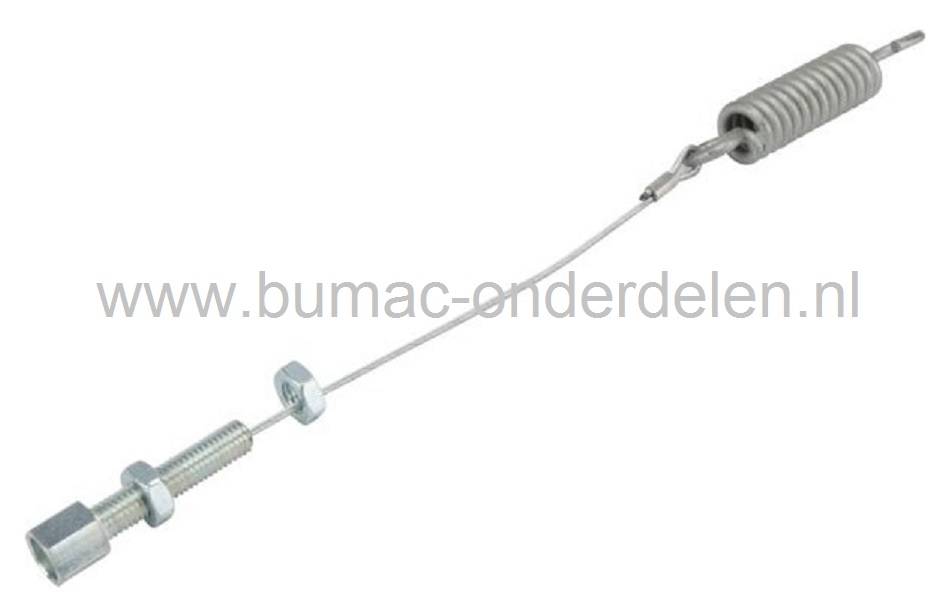 Koppelingskabel CASTELGARDEN 102 Cm - 122 Cm Zitmaaiers, TC102 - TCP102 - TC122 - TCP122, Castel Garden - Stiga - Mountfield - Alpina, Zitmaaier - Frontmaaier - Tuintrekker, PTO Kabel, onderdeel