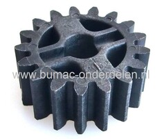 Aandrijftandwiel Loopmaaier STIGA - CASTELGARDEN - MOUNTFIELD - ALPINA, Multiclip S - Multiclip SE - Multiclip 46S - Multiclip 46SE Loopmaaier - Grasmaaier - Cirkelmaaier - Gazonmaaier, Rondsel - Tandwiel Voorwiel Aandrijving