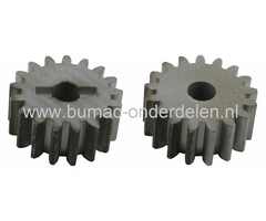 Tandwiel Wielaandrijving STIGA oa Multiclip 534 TR - Multiclip Pro 53 - Tornado Pro 51S Grasmaaier - Benzinemaaier - Loopmaaier, Castelgarden - Stiga - Alpina - Mountfield, Voorwiel Aandrijving