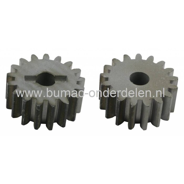 Tandwiel Wielaandrijving STIGA oa Multiclip 534 TR - Multiclip Pro 53 - Tornado Pro 51S Grasmaaier - Benzinemaaier - Loopmaaier, Castelgarden - Stiga - Alpina - Mountfield, Voorwiel Aandrijving