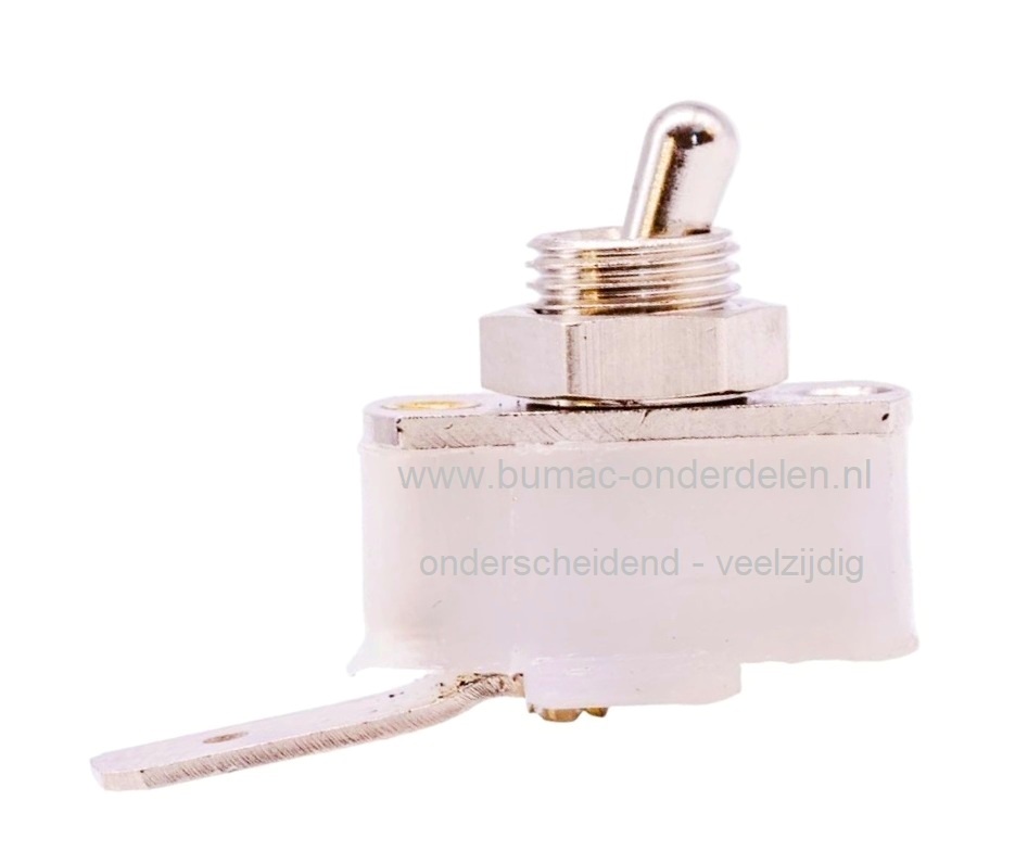 Aan/uit Schakelaar voor Husqvarna - Jonsered Kettingzaag, Heggenschaar, Bosmaaier, Strimmer, Motorzaag Stop schakelaar, Aan - Uit Schakelaar, onderdelen