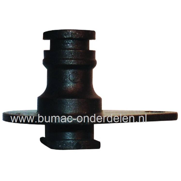 Nippel Maaidek Reiniging Zitmaaiers CASTELGARDEN - HONDA - STIGA - ALPINA - MOUNTFIELD, Wateraansluiting voor Reinigen van Zitmaaier Maaidekken, Gardena Water Aansluit Nippel voor Schoonmaken van het Maai Dek wateraansluiting, onderdeel