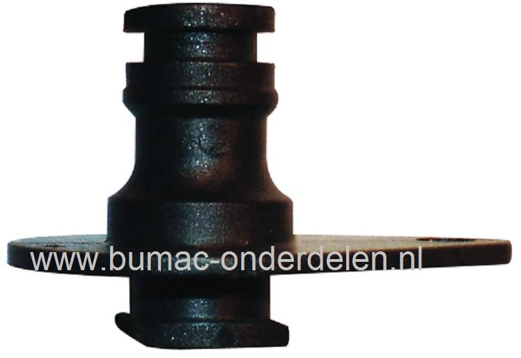 Nippel Maaidek Reiniging Zitmaaiers CASTELGARDEN - HONDA - STIGA - ALPINA - MOUNTFIELD, Wateraansluiting voor Reinigen van Zitmaaier Maaidekken, Gardena Water Aansluit Nippel voor Schoonmaken van het Maai Dek wateraansluiting, onderdeel