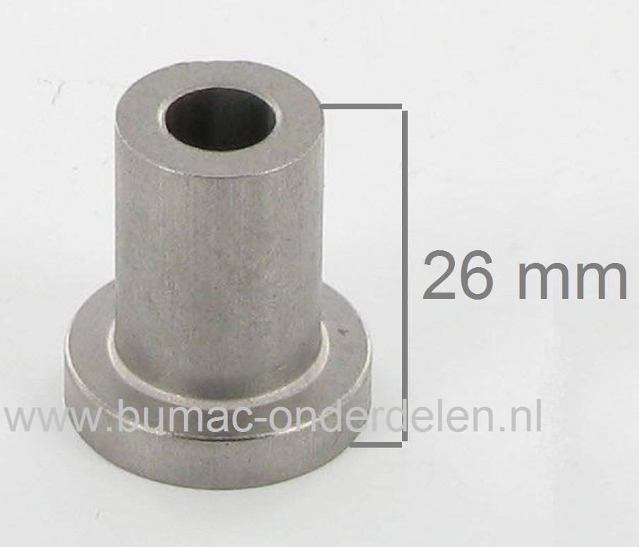 Bus Tandwiel Kettingaandrijving CASTELGARDEN - STIGA - ALPINA - MOUNTFIELD, Glijlager voor oa Kettingtandwiel bij Zitmaaier - Frontmaaier - Tuintrekker, TC102 - TCP102 - TC122 - TCP122