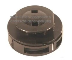 Spoel met Maaidraad voor Black en Decker, Onderdeel voor Electrische Strimmer, Draadcassette, Nylon Maaidraad 1,6 mm, Strimmer, Onkruid Trimmer, Graskant snijder, Draadspoelen, Bosmaaier, Spoeldraad, Grastrimmer, Trimmerdraad