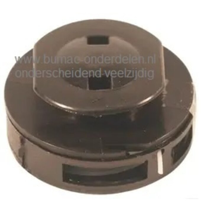 Spoel met Maaidraad voor Black en Decker, Onderdeel voor Electrische Strimmer, Draadcassette, Nylon Maaidraad 1,6 mm, Strimmer, Onkruid Trimmer, Graskant snijder, Draadspoelen, Bosmaaier, Spoeldraad, Grastrimmer, Trimmerdraad