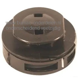 Spoel met Maaidraad voor Black en Decker, Onderdeel voor Electrische Strimmer, Draadcassette, Nylon Maaidraad 1,6 mm, Strimmer, Onkruid Trimmer, Graskant snijder, Draadspoelen, Bosmaaier, Spoeldraad, Grastrimmer, Trimmerdraad