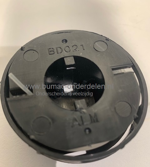 Spoel met Maaidraad voor Black en Decker, Onderdeel voor Electrische Strimmer, Draadcassette, Nylon Maaidraad 1,6 mm, Strimmer, Onkruid Trimmer, Graskant snijder, Draadspoelen, Bosmaaier, Spoeldraad, Grastrimmer, Trimmerdraad