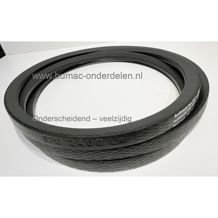 V - snaar voor Eliet versnipperaar, hakselaar, riem voor aandrijving Super prof 2000