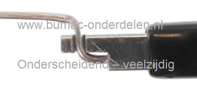 Buigijzer voor het maken van een Z-Haak aan Gaskabels, Chokekabels voor Grasmaaier, Grasmachine, Maaier, Gazonmaaier, Trilplaat, Tuinfrees, Kantensnijder, Kooimaaier, Bouwmachines, Waterpompen, Bakfrees, Gereedschap om eenvoudig een "Z" vorm in een massie