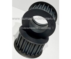 Getande Poelie voor 122 Cm Maaidek van CastelGarden, Stiga, Mountfield, Alpina, Honda TC122 en PTX Zitmaaiers, Tuintrekker